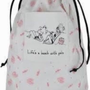PhiloSophie's "Life's A Beach" Wet Swimsuit Bag